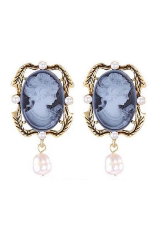 Lady Cameo Earring