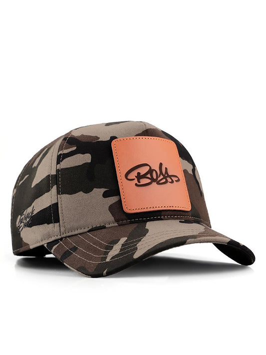 V1 Baseball Boss - Unisex Camouflage Hat (Cap) with 3 Code Logo