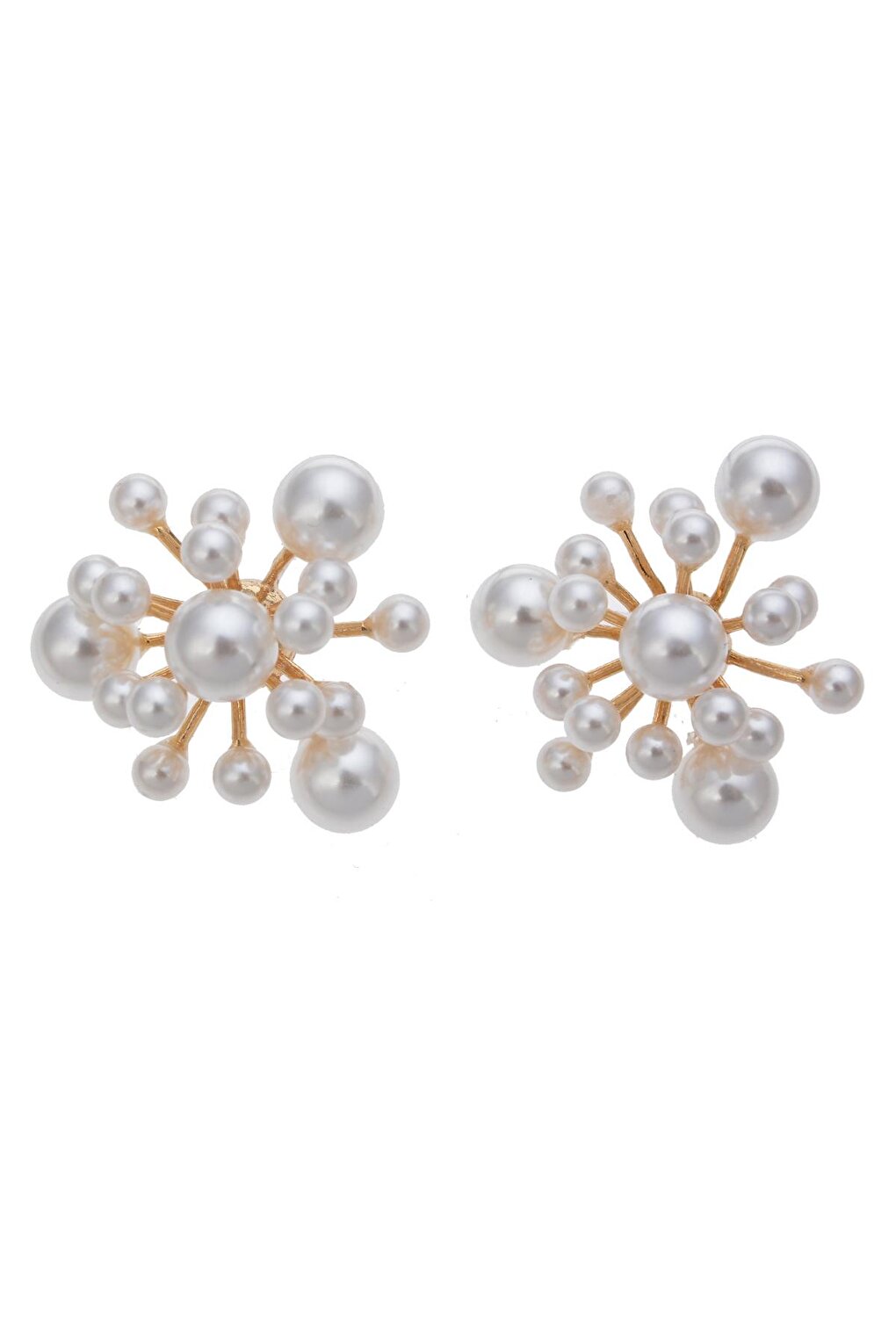 pearl fringe earrings