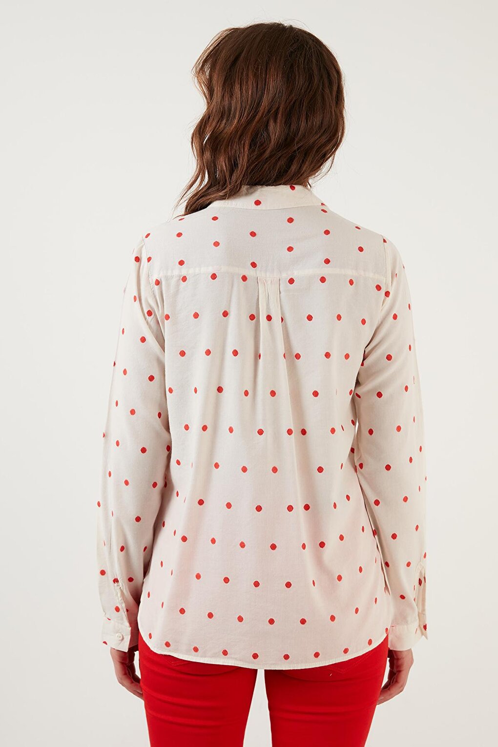 Regular Fit Polka Dot Cotton Shirt 514337310