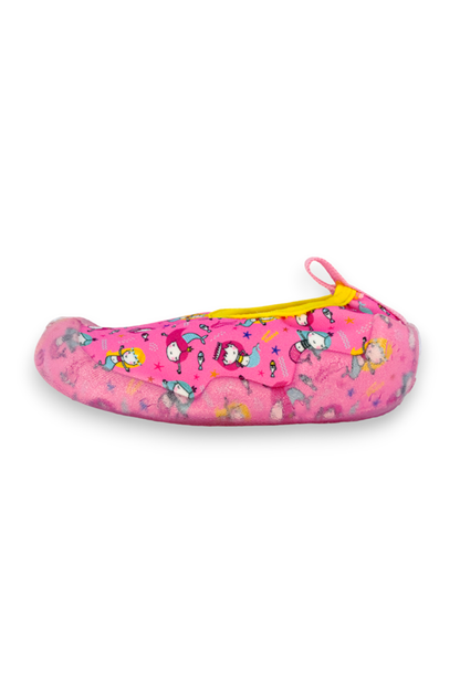 Mermaid Pink Girl's Non-Slip Sole Sea Shoes-F-7041