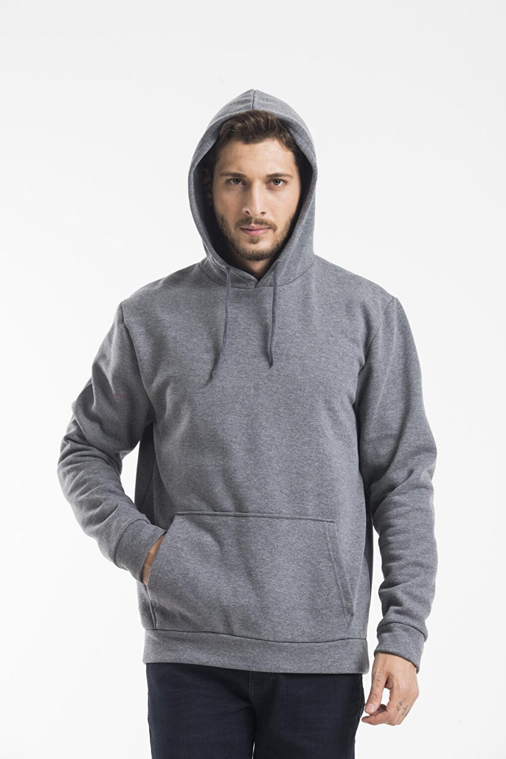 Men's Hooded Regular Fit Thin Sweatshirt SPR 20K55