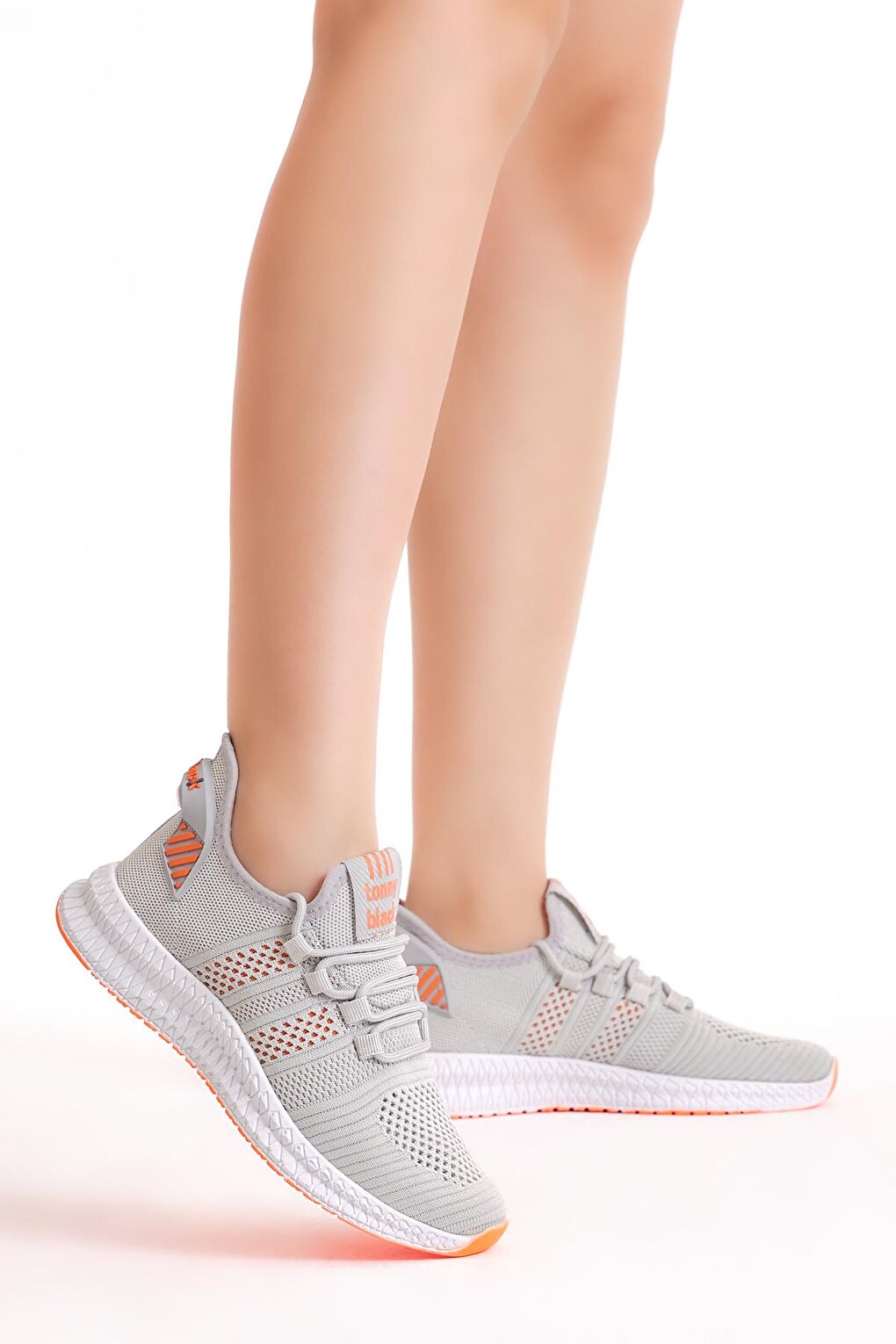 Unisex Ice Orange Sneakers Tbidl