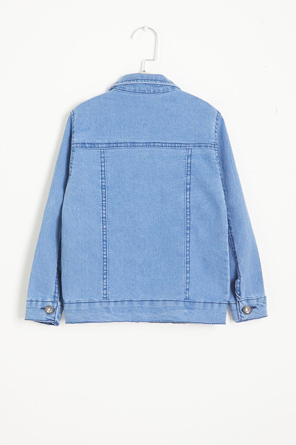 Blue Buttoned Boy Jean Jacket 15525