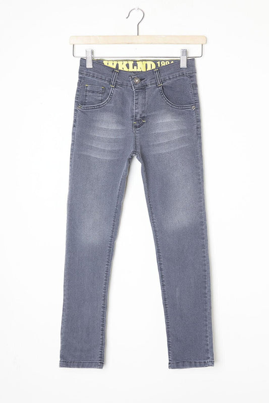 Smoked Boy's Lycra Jean Trousers 16242