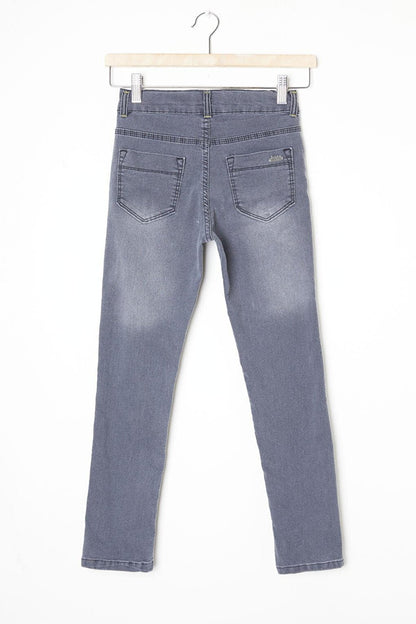 Smoked Boy's Lycra Jean Trousers 16242