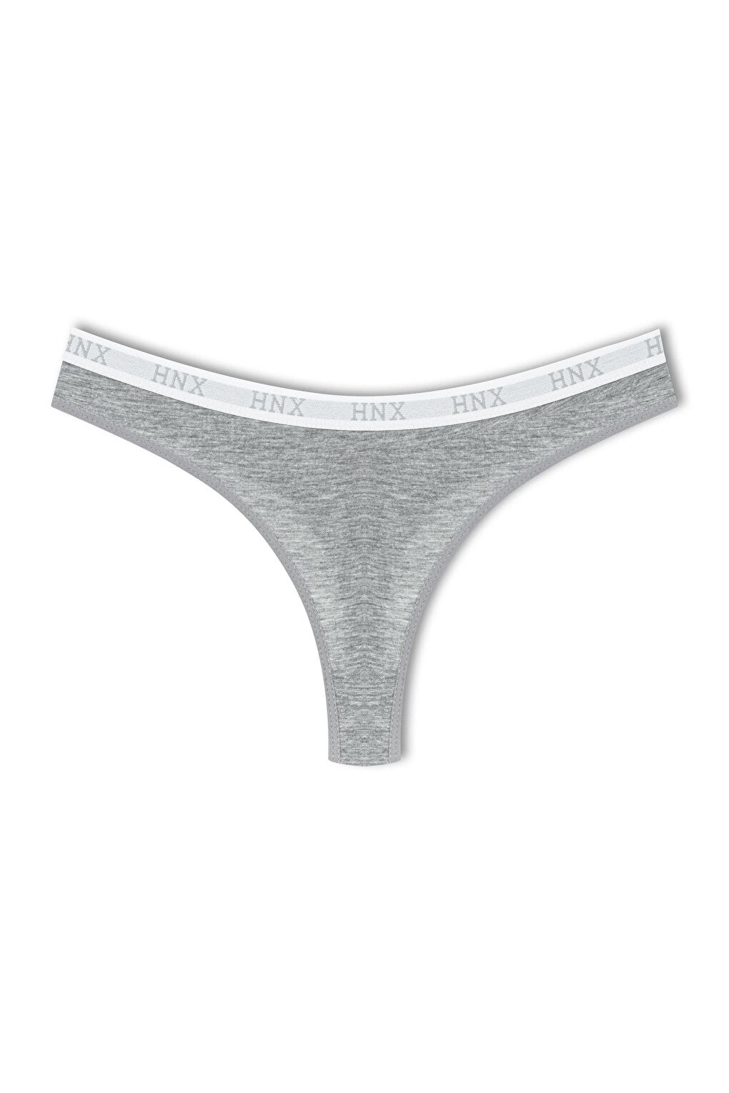 Cotton Basic Women's Thong Panties with Elastic Waist 5-pack