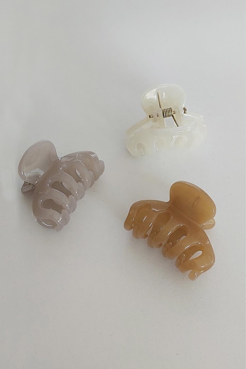 Luxury Acetate Mini Size Crab Latch Clasp Pack of 3