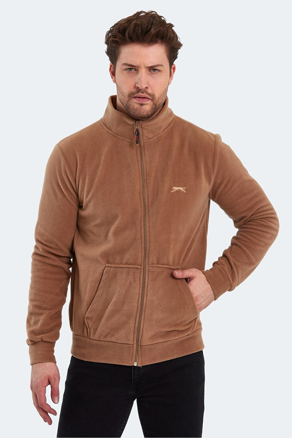 SANSA Men's Fleece Light Brown