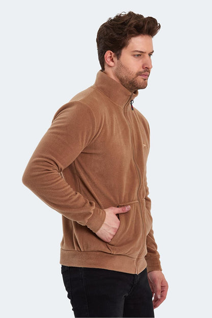 SANSA Men's Fleece Light Brown