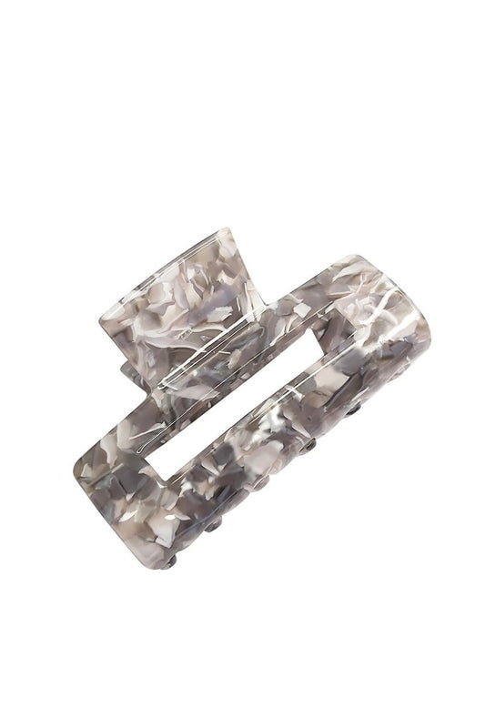 Rectangular Medium Size Luxury Acrylic Latch Buckle