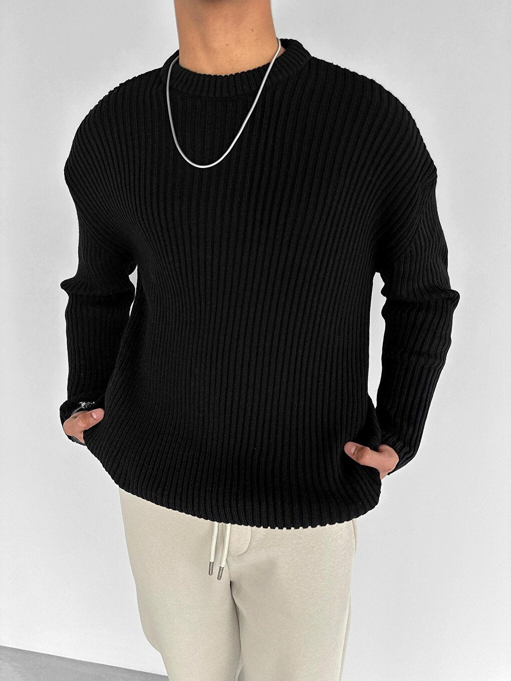 Oversize Sweater Black