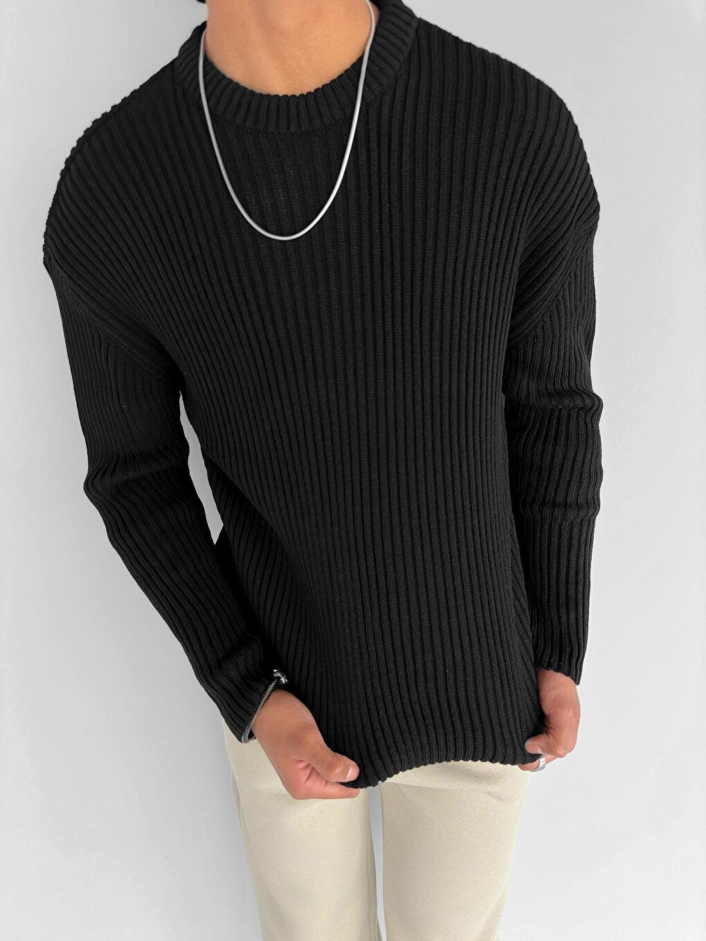 Oversize Sweater Black