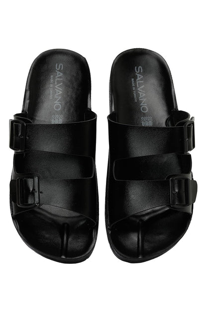 SKY 3FX Black Men's Slippers