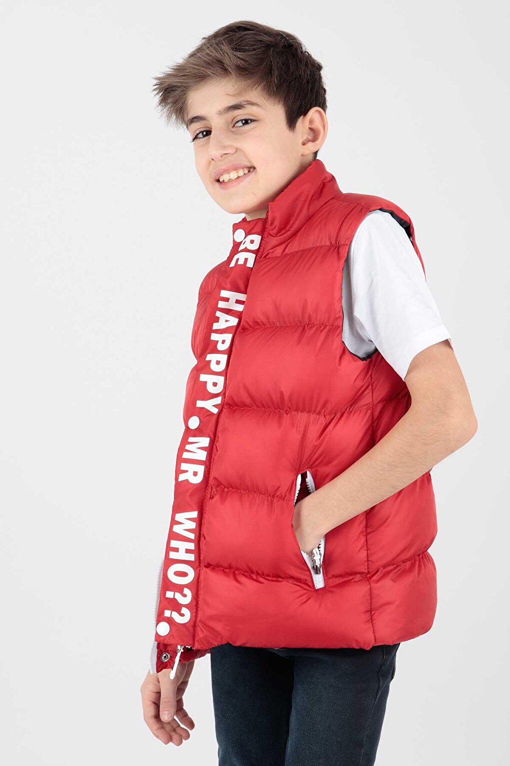 Kids Boy's Vest Boy's Inflatable Vest Happy Printed Ak1006