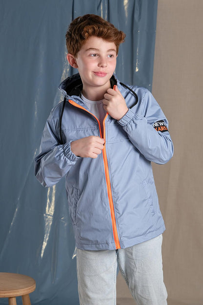 Newlife Xiarloti Boy's Hooded Waterproof Seasonal Coat