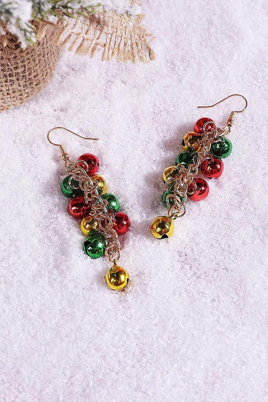 Christmas Rattle Earring