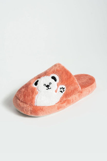 Silent Sole Cute Koalo Women's Home Slippers with Fur Inside P01-14-23