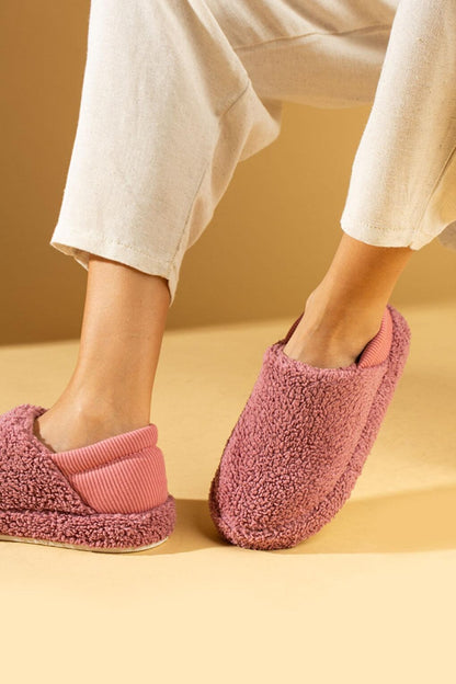 Silent Sole Elastic Plush Women's Home Shoes &amp; Panduf P01-32-23