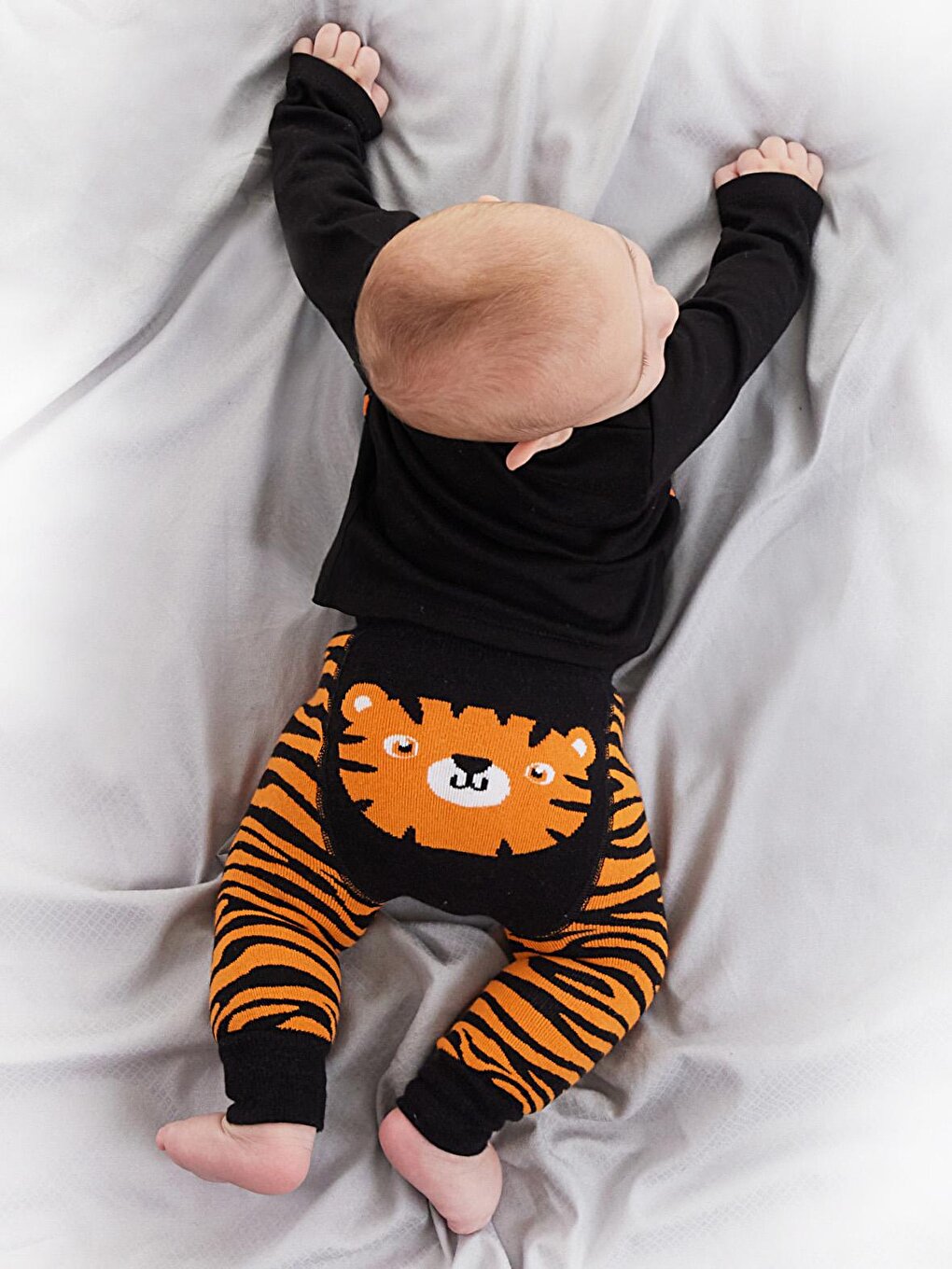 Tiger Baby Boy T-shirt Tights-Pants Set