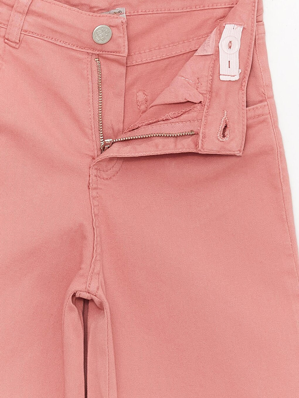 Girl's Jean Trousers with Front and Back Pockets