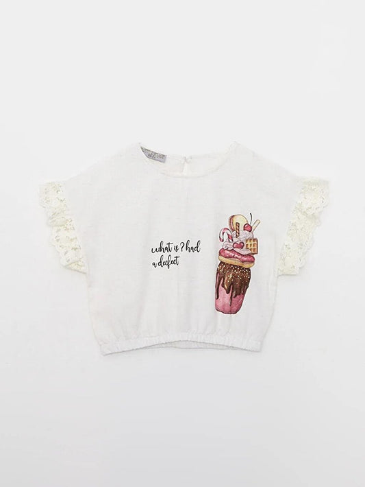 Girl's Ice Cream T-Shirt