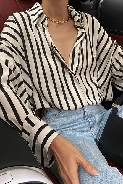 White Striped Shirt MG1383