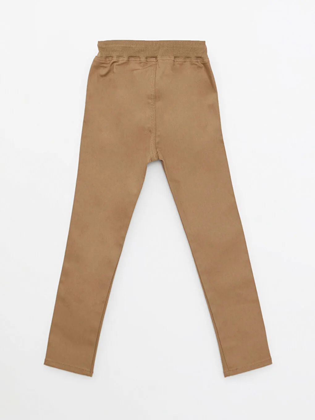 Basic Boy's Trousers with Elastic Waist Canvas