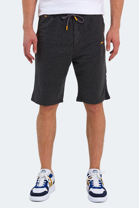 ZAHARI Men's Shorts Anthracite