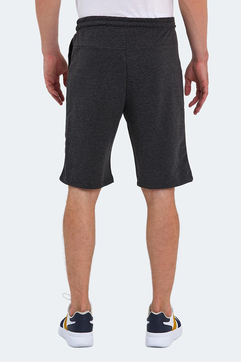 ZAHARI Men's Shorts Anthracite