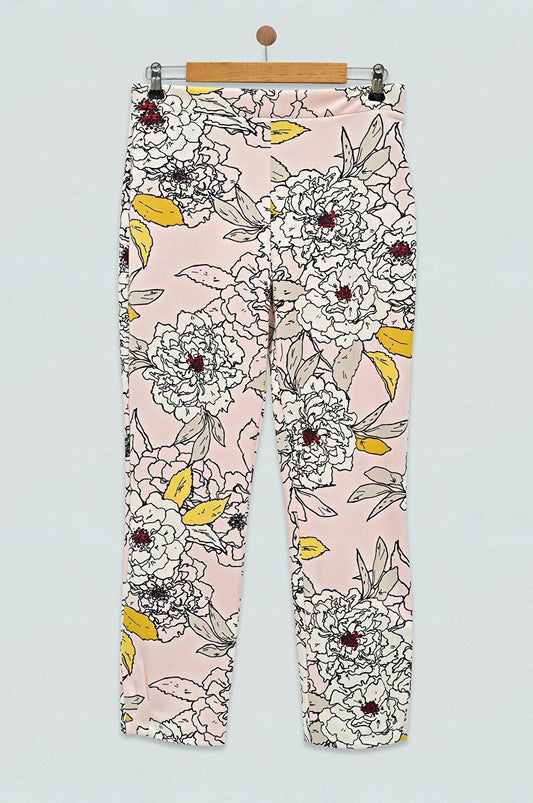 Patterned Pink Trousers