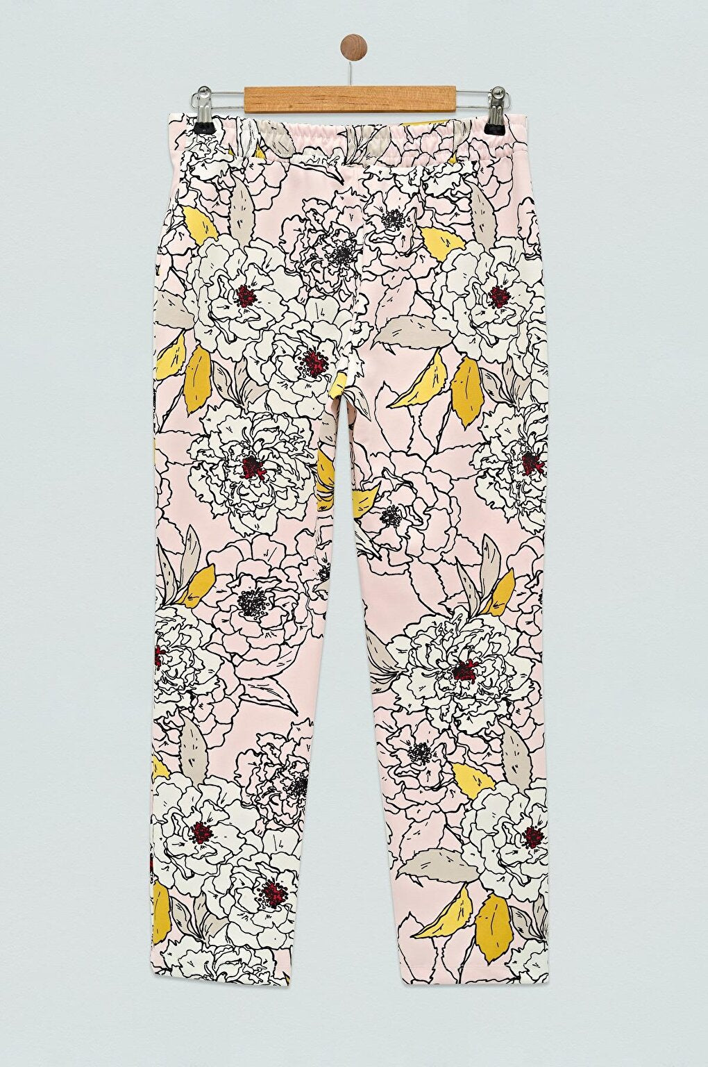 Patterned Pink Trousers