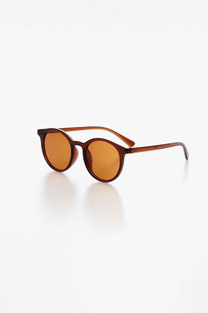 Round Framed Sunglasses