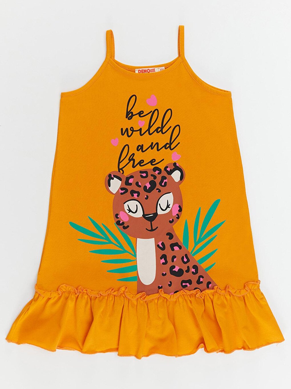 Leo Girl Orange Dress