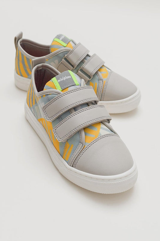 Boy's Gray Sneaker Shoes