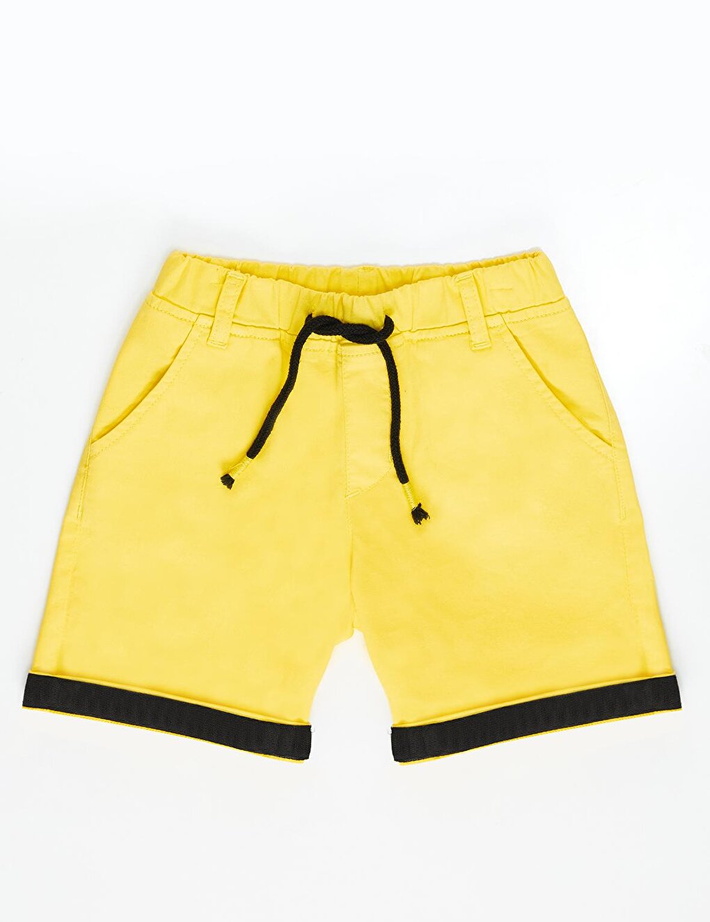 Yellow Boy's Gabardine Shorts