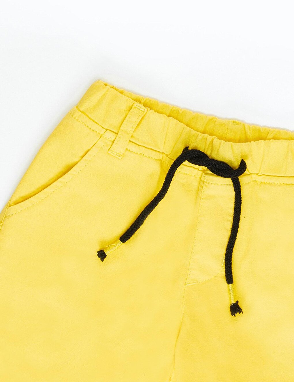 Yellow Boy's Gabardine Shorts