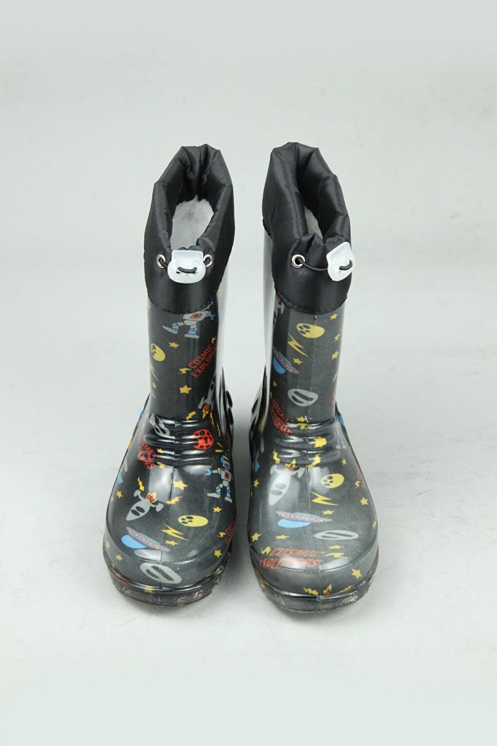 1855 Furry Cold Proof Waterproof Winter Rain Boots