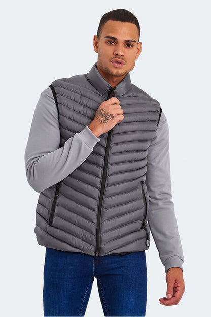 HENA KTN Men's Vest Dark Gray