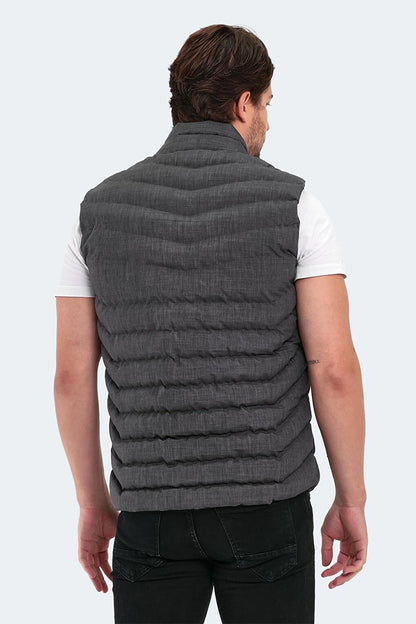 HERSHEL Men's Vest Dark Gray