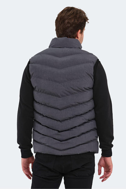 HERBERT Men's Vest Dark Gray