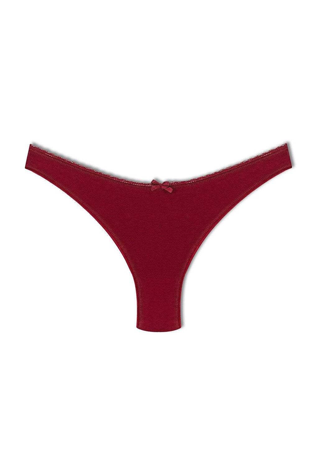 Cotton High Waist Brazilian Women's Panties 7-pack