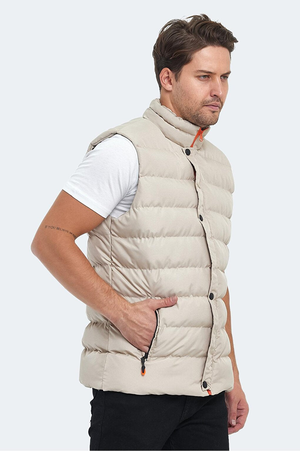 HELEN Men's Vest Beige