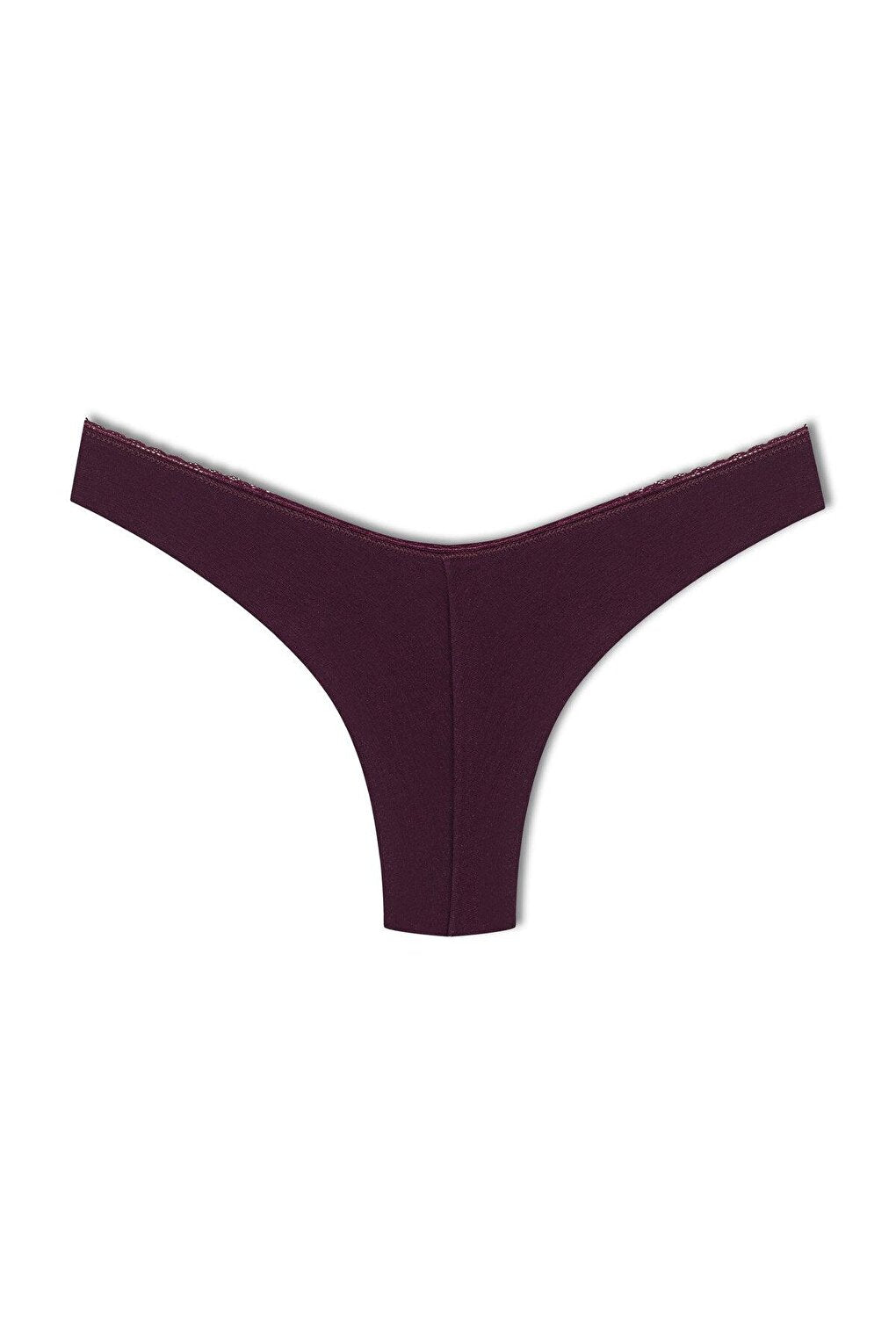 Cotton High Waist Brazil Women's Panties 3-Piece