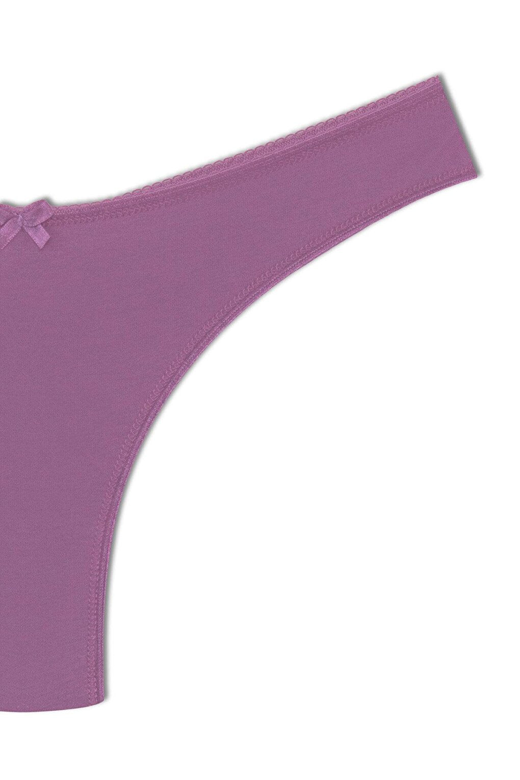 Cotton High Waist Brazil Women's Panties 3-Piece