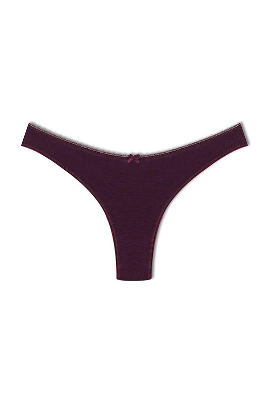 Cotton High Waist Brazil Women's Panties