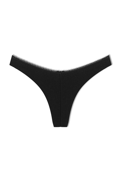 Cotton High Waist Brazil Women's Panties