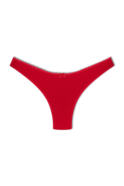 Cotton High Waist Brazil Women's Panties