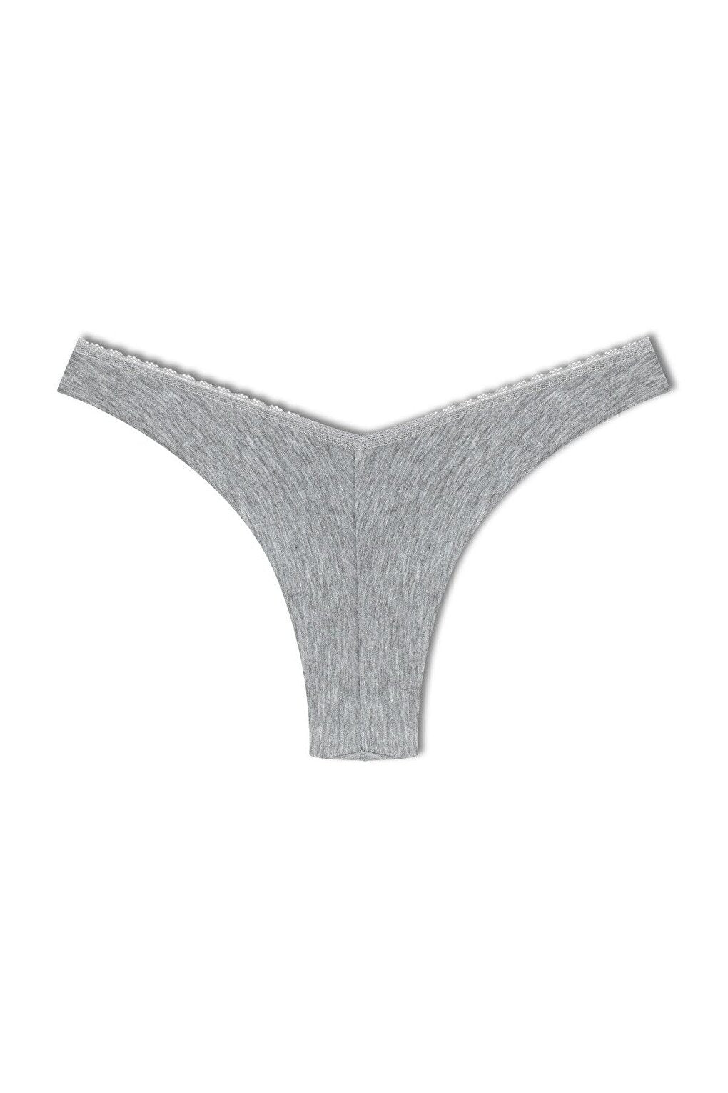 Cotton High Waist Brazil Women's Panties