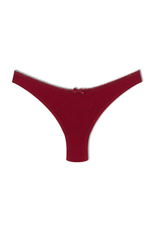 Cotton High Waist Brazil Women's Panties